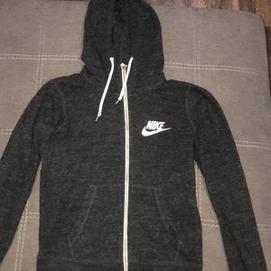 Dark Grey Nike Gym Vintage Full-Zip